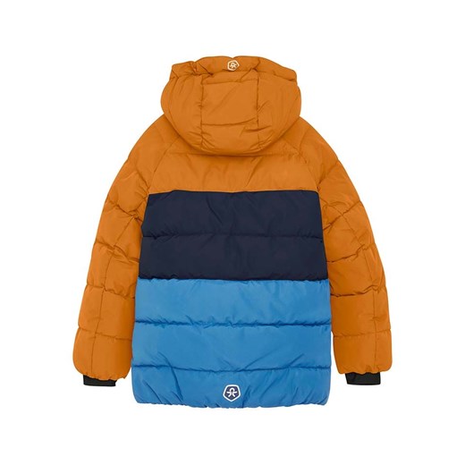 Color Kids Kurtka narciarska w kolorze pomarańczowo-niebieskim Color Kids 140 okazja Limango Polska
