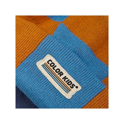Color Kids Czapka w kolorze niebiesko-jasnobrązowym Color Kids 52 m okazyjna cena Limango Polska