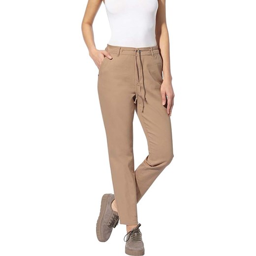 Heine Dżinsy - Regular fit - w kolorze jasnobrązowym ze sklepu Limango Polska w kategorii Jeansy damskie - zdjęcie 177474929