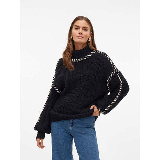 Vero Moda Golf w kolorze czarnym ze sklepu Limango Polska w kategorii Swetry damskie - zdjęcie 177475709