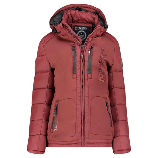 Geographical Norway Kurtka zimowa &quot;Beachwood&quot; w kolorze bordowym ze sklepu Limango Polska w kategorii Kurtki damskie - zdjęcie 177476046