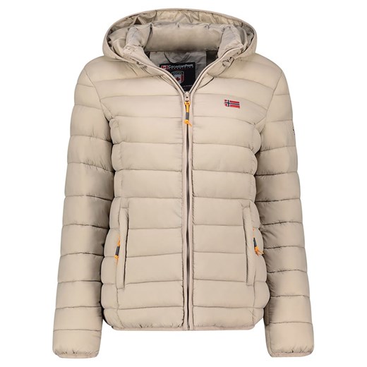 Geographical Norway Kurtka pikowana &quot;Atikolor&quot; w kolorze beżowym Geographical Norway L promocyjna cena Limango Polska
