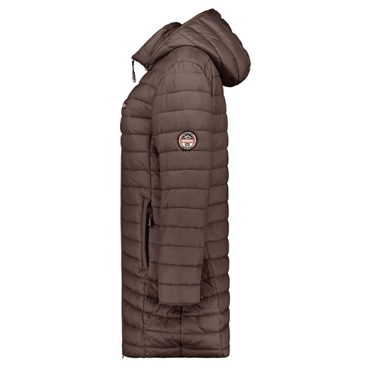 Geographical Norway Płaszcz pikowany &quot;Atika&quot; w kolorze brązowym Geographical Norway L okazja Limango Polska