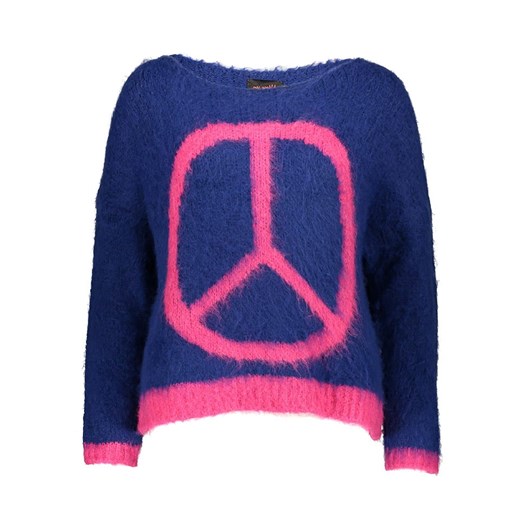 miss goodlife Sweter w kolorze granatowo-różowym ze sklepu Limango Polska w kategorii Swetry damskie - zdjęcie 177476238