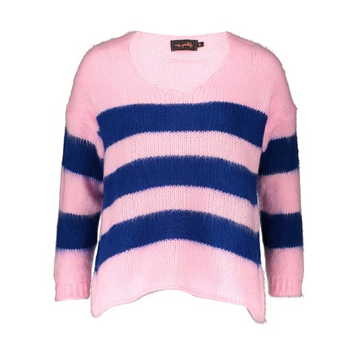 miss goodlife Sweter w kolorze jasnoróżowo-granatowym ze sklepu Limango Polska w kategorii Swetry damskie - zdjęcie 177476246