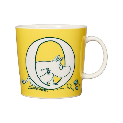 Moomin Kubek &quot;O&quot; w kolorze żółtym - 400 ml ze sklepu Limango Polska w kategorii Naczynia - zdjęcie 177476865
