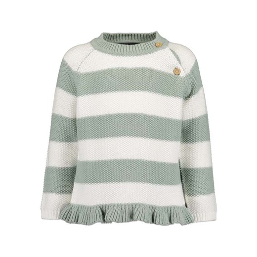 Blue Seven Sweter w kolorze szaro-białym ze sklepu Limango Polska w kategorii Bluzy i swetry - zdjęcie 177477326