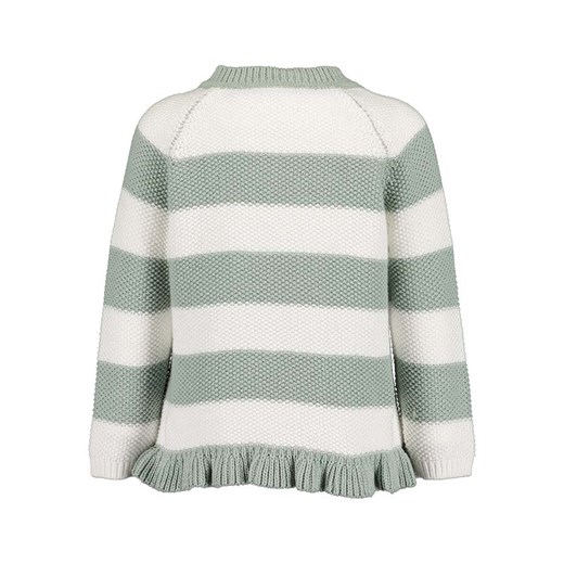 Blue Seven Sweter w kolorze szaro-białym 80 okazyjna cena Limango Polska