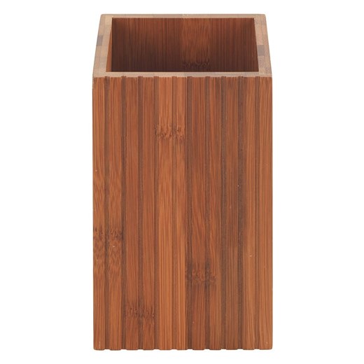 Wenko Pojemnik w kolorze jasnobrązowym na przybory kuchenne - 11 x 18 x 11 cm ze sklepu Limango Polska w kategorii Akcesoria kuchenne - zdjęcie 177477576