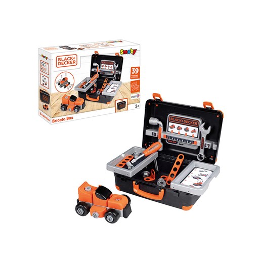 Smoby Skrzynka narzędziowa &quot;Black+Decker &quot; - 3 + ze sklepu Limango Polska w kategorii Zabawki - zdjęcie 177477925