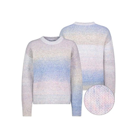 Fresh Made Sweter w kolorze błękitno-jasnoróżowym ze sklepu Limango Polska w kategorii Swetry damskie - zdjęcie 177478019