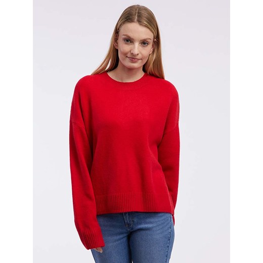 orsay Sweter w kolorze czerwonym ze sklepu Limango Polska w kategorii Swetry damskie - zdjęcie 177478147