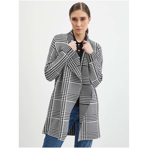 orsay Kardigan w kolorze czarno-białym ze sklepu Limango Polska w kategorii Swetry damskie - zdjęcie 177478285