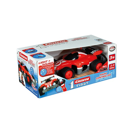 Carrera Samochód zdalnie sterowany &quot;Carrera First RC Racer&quot; - 6+ ze sklepu Limango Polska w kategorii Zabawki - zdjęcie 177479246