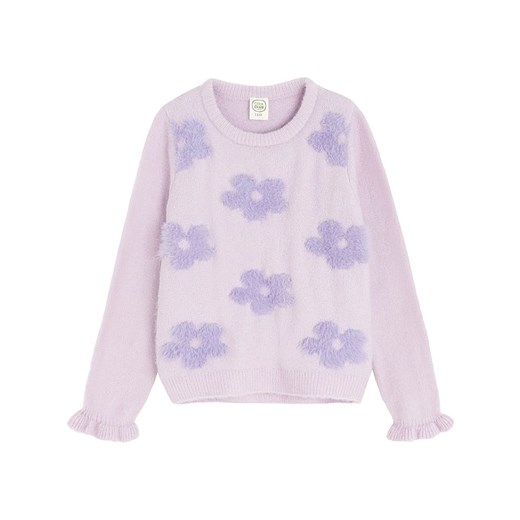 COOL CLUB Sweter w kolorze fioletowym ze sklepu Limango Polska w kategorii Swetry dziewczęce - zdjęcie 177479415