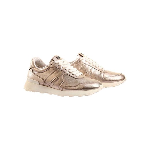 Högl Skórzane sneakersy &quot;Tony&quot; w kolorze złotym ze sklepu Limango Polska w kategorii Buty sportowe damskie - zdjęcie 177479886