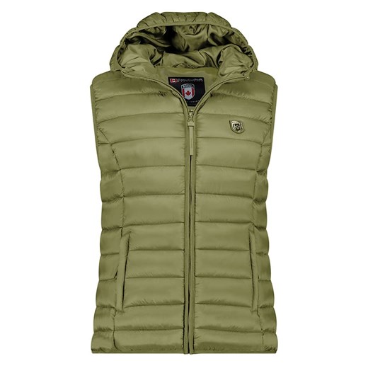 Canadian Peak Kamizelka pikowana &quot;Vakitaleak&quot; w kolorze zielonym Canadian Peak XL okazja Limango Polska