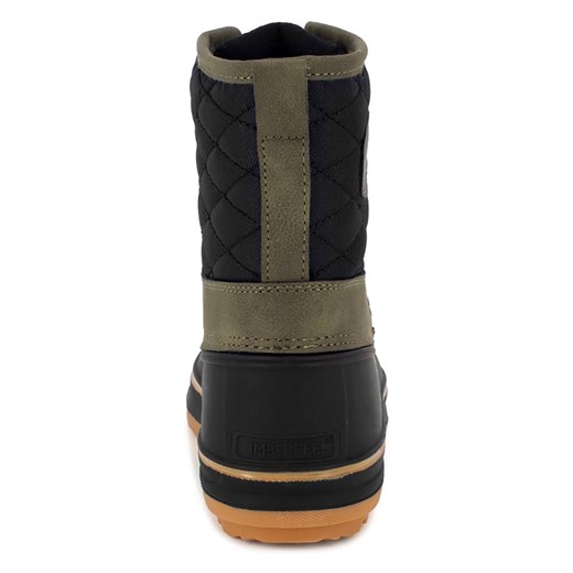 Kimberfeel Kozaki zimowe &quot;Noor&quot; w kolorze oliwkowo-czarnym Kimberfeel 35 Limango Polska promocyjna cena