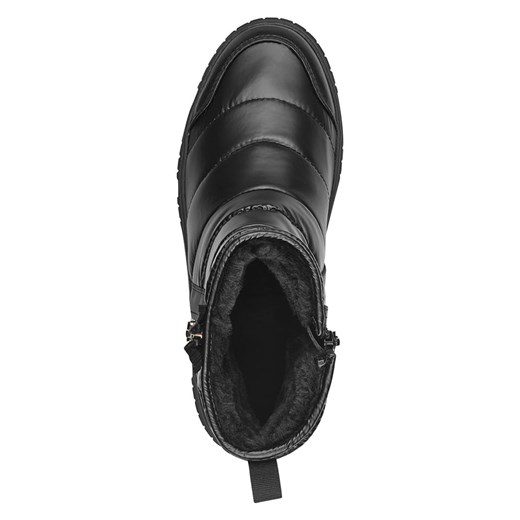 s.Oliver Botki zimowe w kolorze czarnym 40 okazyjna cena Limango Polska
