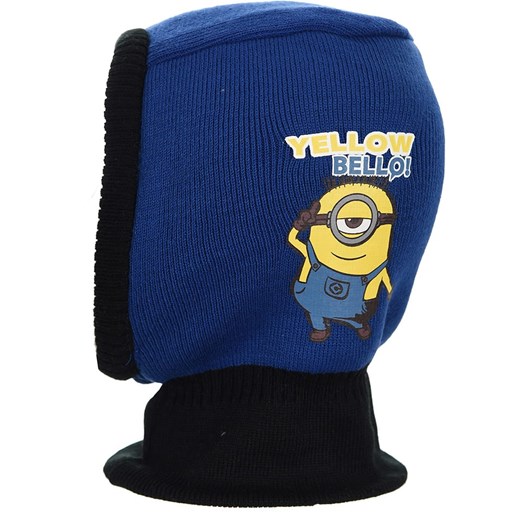 Minions Kominiarka &quot;Minionki&quot; w kolorze niebiesko-czarnym ze sklepu Limango Polska w kategorii Czapki dziecięce - zdjęcie 177482408