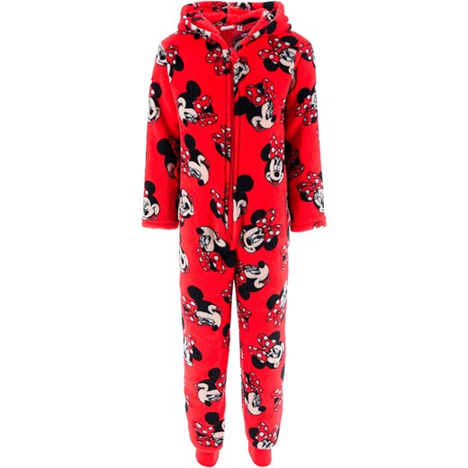 Disney Minnie Mouse Kombinezon polarowy &quot;Minnie&quot; w kolorze czerwonym ze sklepu Limango Polska w kategorii Kombinezony dziewczęce - zdjęcie 177482617