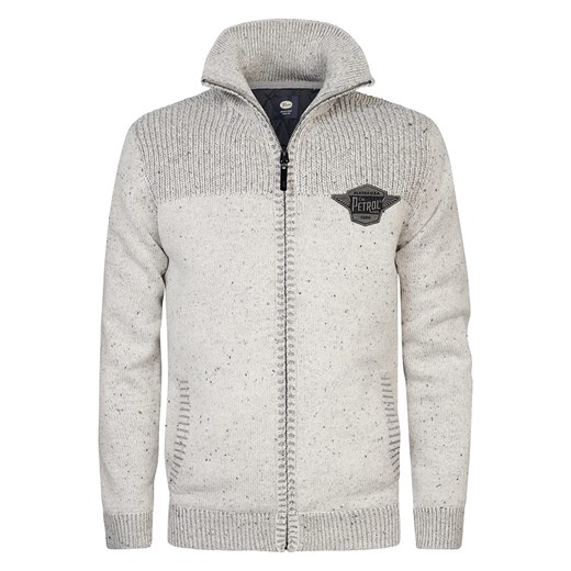 Petrol Industries Sweter w kolorze kremowym ze sklepu Limango Polska w kategorii Swetry męskie - zdjęcie 177482756