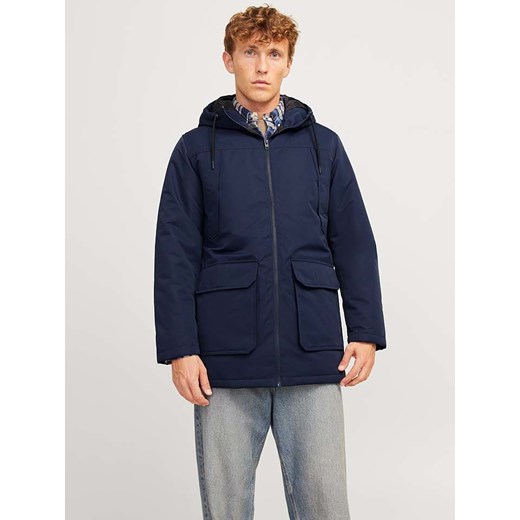 Jack &amp; Jones Parka w kolorze granatowym Jack & Jones XXL promocja Limango Polska