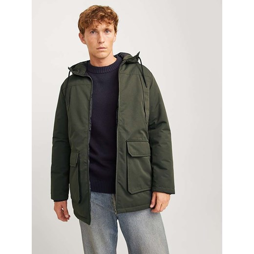 Jack &amp; Jones Parka w kolorze khaki Jack & Jones S wyprzedaż Limango Polska
