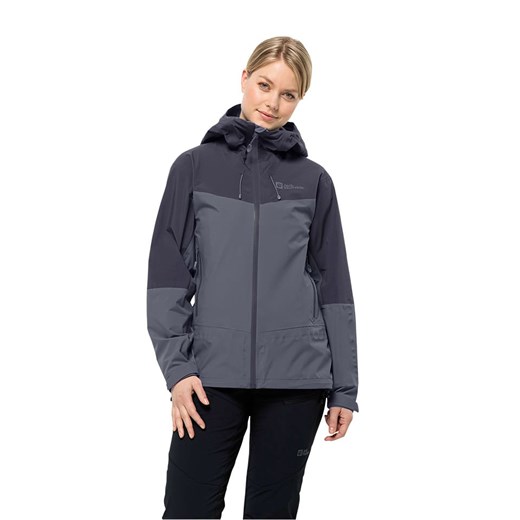 Jack Wolfskin Kurtka narciarska &quot;Alpspitze Tour&quot; w kolorze antracytowym ze sklepu Limango Polska w kategorii Kurtki damskie - zdjęcie 177483448