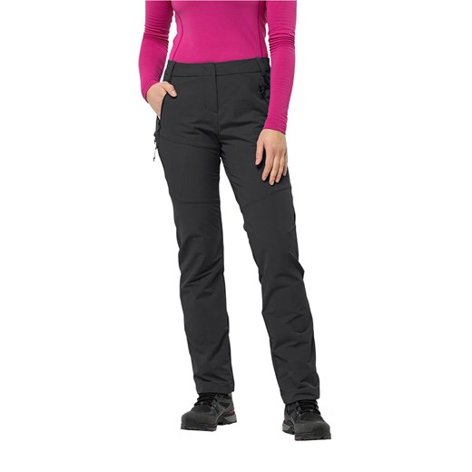 Jack Wolfskin Spodnie funkcyjne "Glastal Winter" w kolorze czarnym Jack Wolfskin 36 Limango Polska okazja