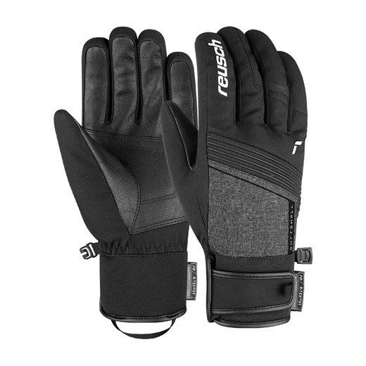 Reusch Rękawiczki funkcyjne &quot;Luca R-TEX® XT&quot; w kolorze czarno-szarym ze sklepu Limango Polska w kategorii Rękawiczki męskie - zdjęcie 177484047