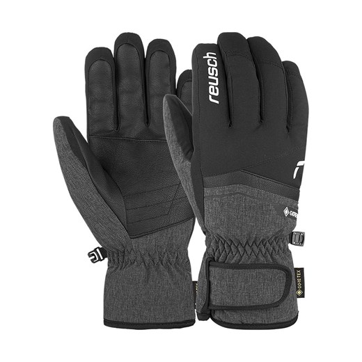 Reusch Rękawiczki funkcyjne &quot;Fergus GTX&quot; w kolorze czarno-szarym ze sklepu Limango Polska w kategorii Rękawiczki męskie - zdjęcie 177484055