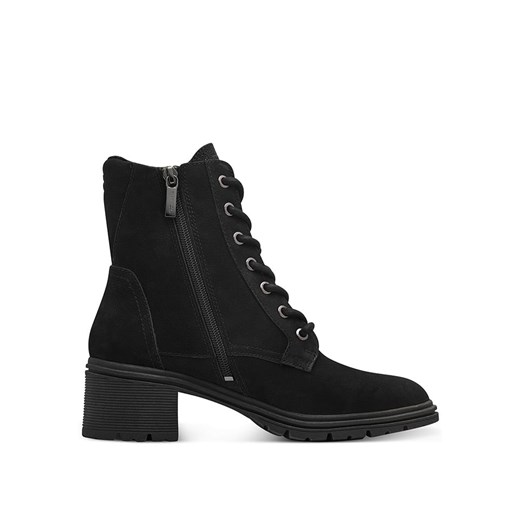 Tamaris Skórzane botki w kolorze czarnym Tamaris 40 okazyjna cena Limango Polska