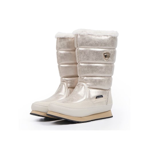 LUHTA Kozaki zimowe &quot;Valkea&quot; w kolorze złotym Luhta 39 okazja Limango Polska