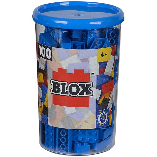 Simba 100-częściowy zestaw klocków &quot;Blox&quot; w kolorze niebieskim - 4+ ze sklepu Limango Polska w kategorii Zabawki - zdjęcie 177484895