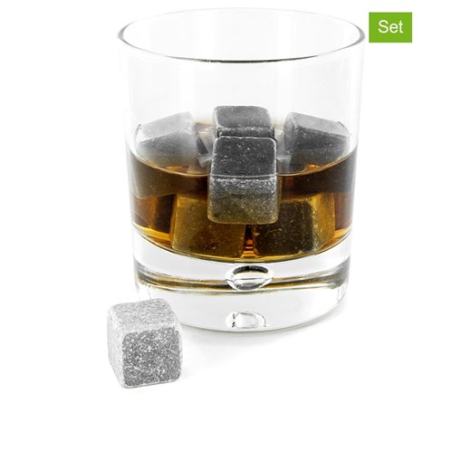COOK CONCEPT Kamienie (9 szt.) w kolorze szarym do whisky ze sklepu Limango Polska w kategorii Naczynia - zdjęcie 177484979