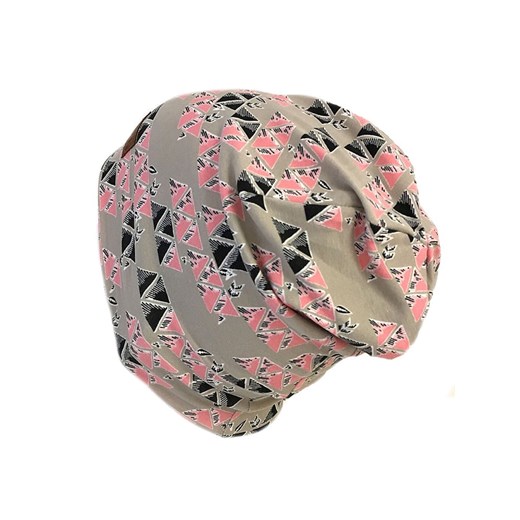 LiVi Czapka beanie &quot;Geometrix&quot; w kolorze beżowym ze sklepu Limango Polska w kategorii Czapki dziecięce - zdjęcie 177485029