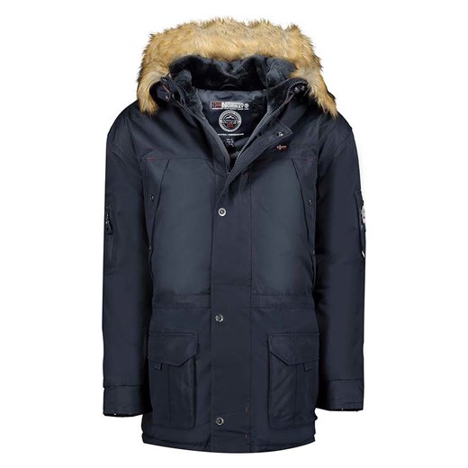 Geographical Norway Parka &quot;Abiosaure&quot; w kolorze granatowym ze sklepu Limango Polska w kategorii Kurtki chłopięce - zdjęcie 177485327
