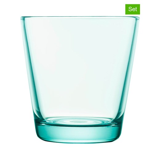 iittala Szklanki (2 szt.) &quot;Kartio&quot; w kolorze zielonym - 210 ml ze sklepu Limango Polska w kategorii Szklanki - zdjęcie 177485557