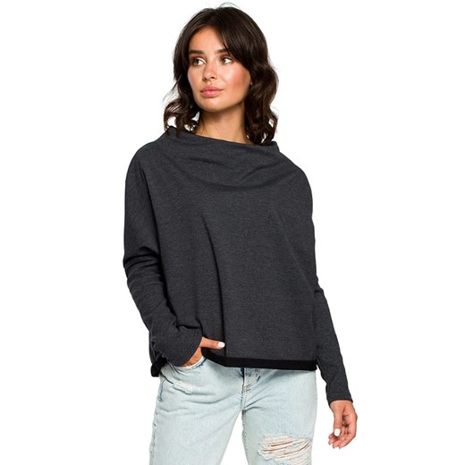 Be Wear Bluza w kolorze grafitowym ze sklepu Limango Polska w kategorii Bluzy damskie - zdjęcie 177485596