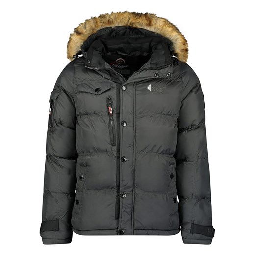 Canadian Peak Kurtka zimowa w kolorze szarym ze sklepu Limango Polska w kategorii Kurtki męskie - zdjęcie 177485695