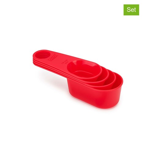 JosephJoseph Łyżki pomiarowe (4 szt.) w kolorze czerwonym ze sklepu Limango Polska w kategorii Akcesoria kuchenne - zdjęcie 177485898