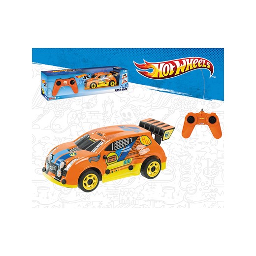 Happy People Samochód zdalnie sterowany &quot;Hot Wheels Fast 4 WD&quot; - 6+ ze sklepu Limango Polska w kategorii Zabawki - zdjęcie 177485899