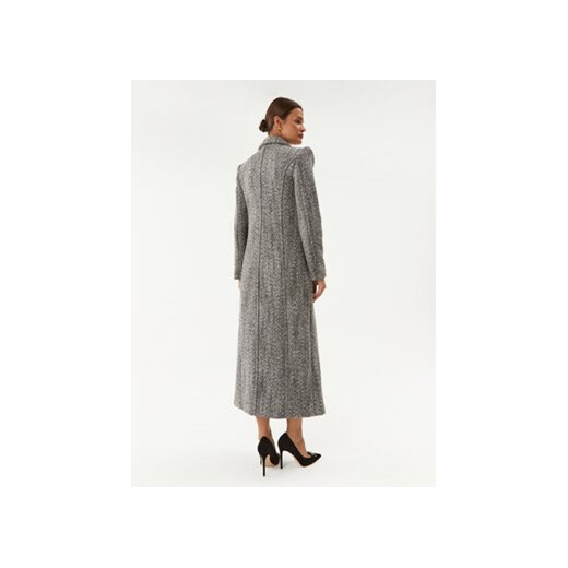 Elisabetta Franchi Płaszcz zimowy CP-005-36E2-V1200 Szary Regular Fit Elisabetta Franchi 42 MODIVO