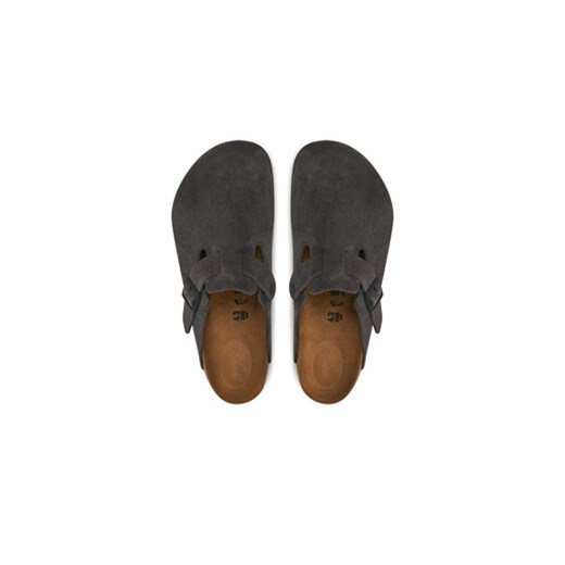Birkenstock Klapki Boston 1028602 Szary 43 MODIVO