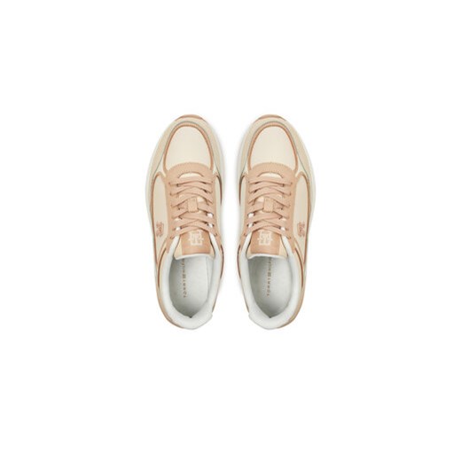 Tommy Hilfiger Sneakersy FW0FW08325 Beżowy Tommy Hilfiger 39 MODIVO