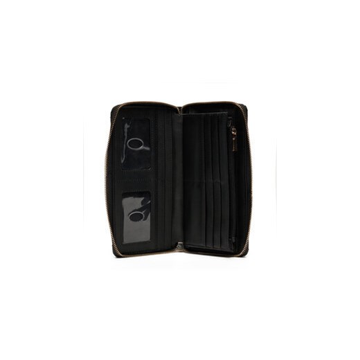 Guess Mały Portfel Damski SWGG85 00163 Czarny Guess uniwersalny MODIVO