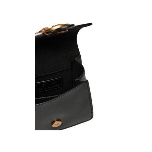 Pinko Torebka Love One Top Handle Micro Light AI 24-25 PCPL 102740 A0F1 Czarny Pinko one size MODIVO