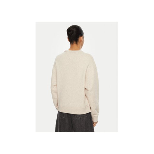 Tommy Jeans Bluza DW0DW19408 Beżowy Boxy Fit Tommy Jeans M MODIVO