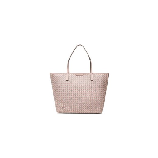 Tory Burch Torebka Basketweave Tote 145634 Różowy Tory Burch uniwersalny MODIVO